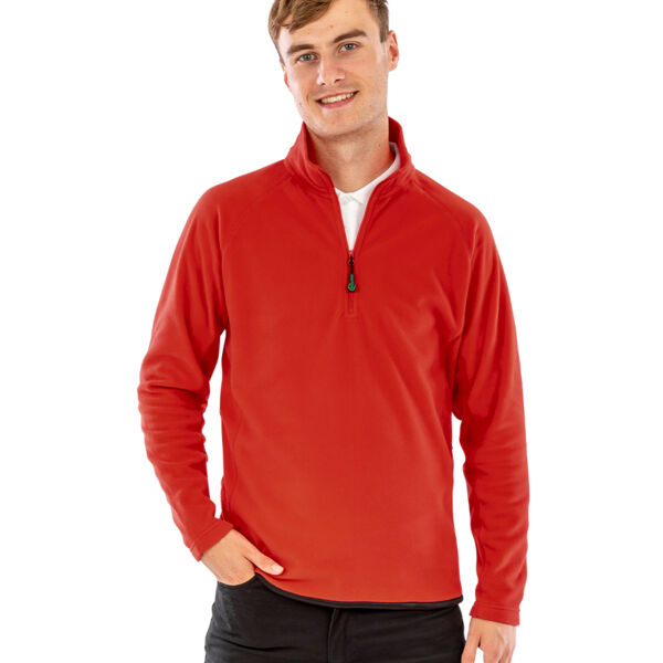 Result Genuine Recycled Zip Neck Micro Fleece Thumbnail