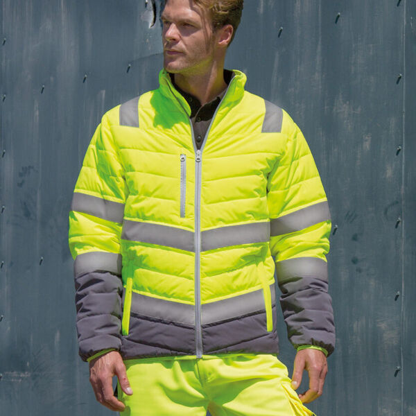 Soft padded safety jacket Thumbnail